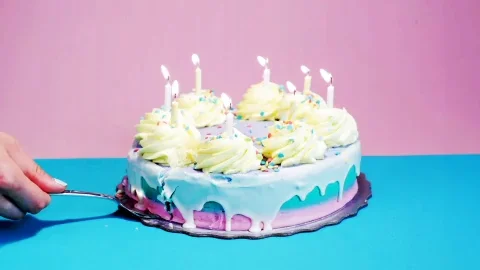 Happy Birthday Cake GIF