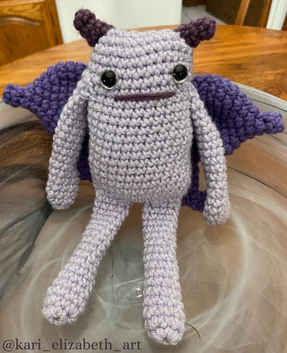 Larry the Fairy Monster Photo + New Pattern Making - Crochet 🧶 - Ribblr ...