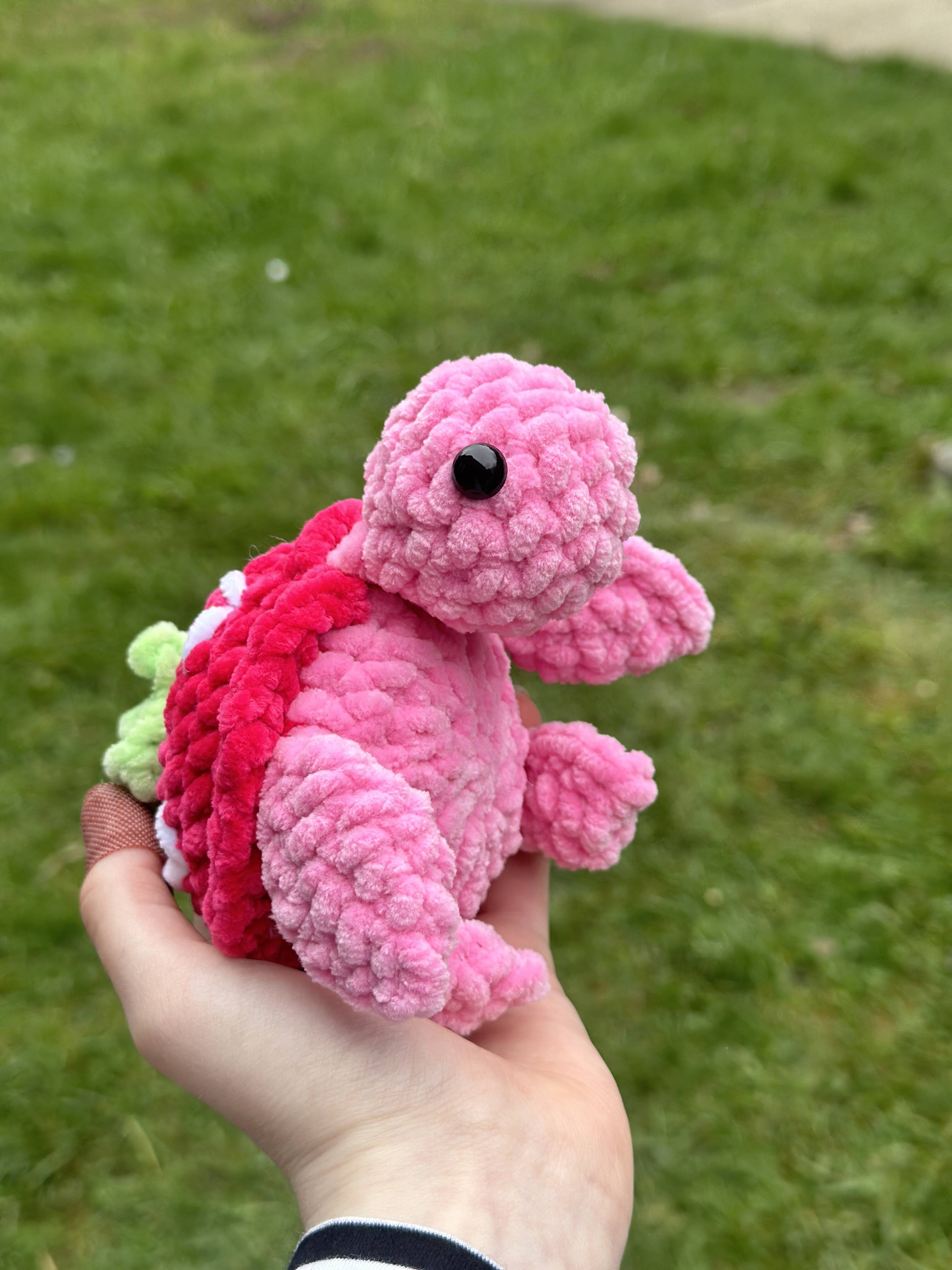 Closed Tester call for Crochet: Cally the NO SEW strawberry turtle ...