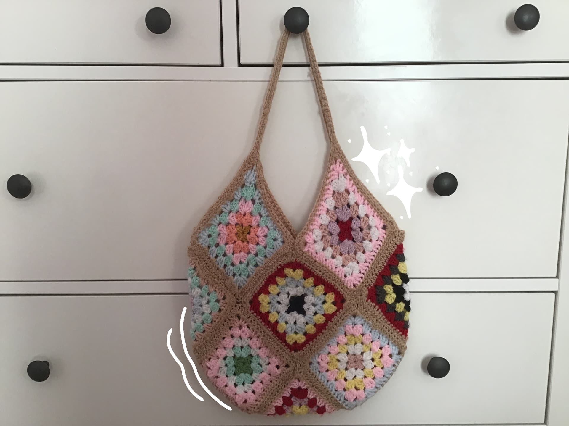 CLOSED] Tester call for Crochet pattern - watermelon and lemon granny  square tote bag - Testing zone - Ribblr community