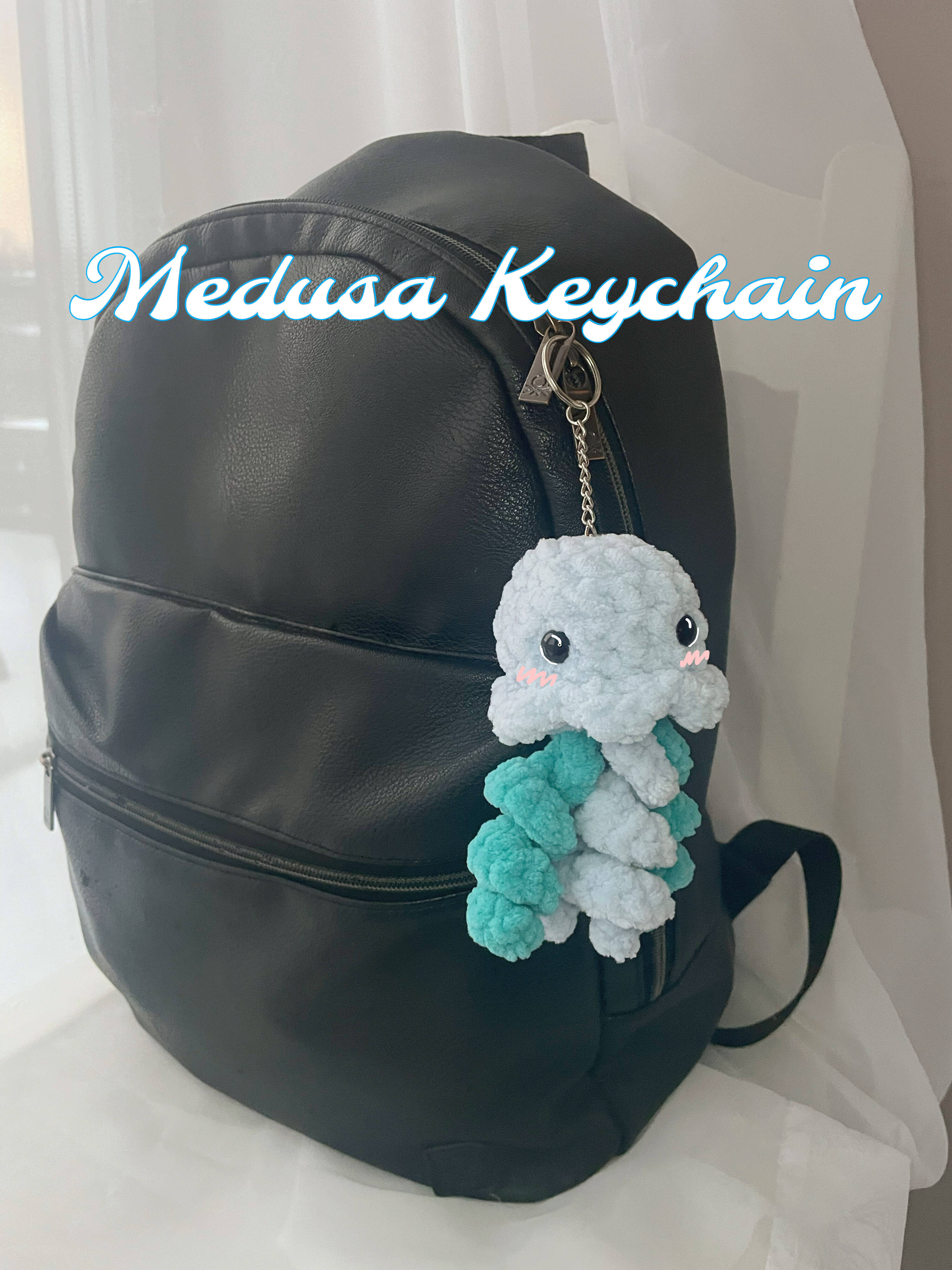 Medusa keychain on sale