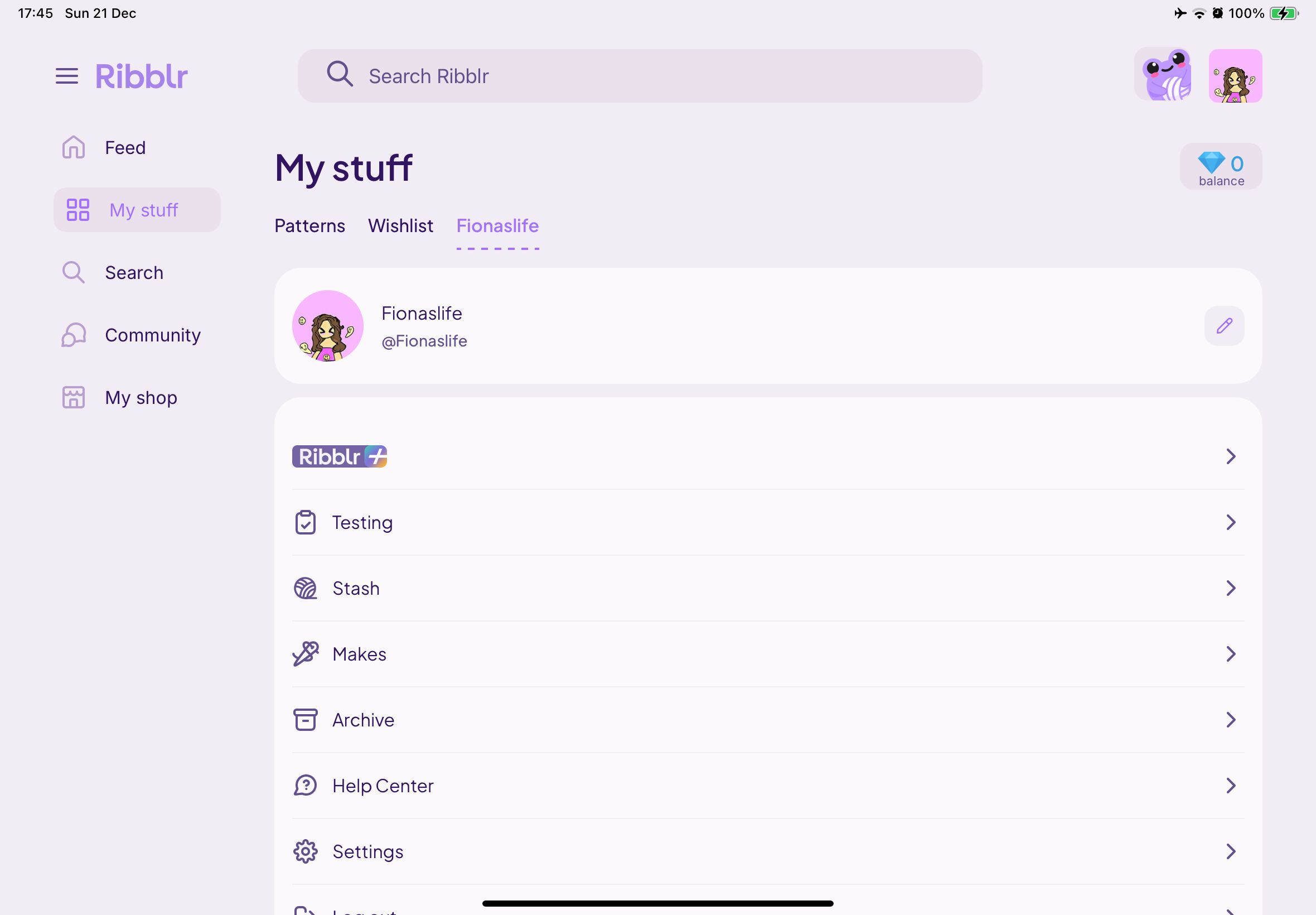 How do I change my user - Support 🖐️ - Ribblr community