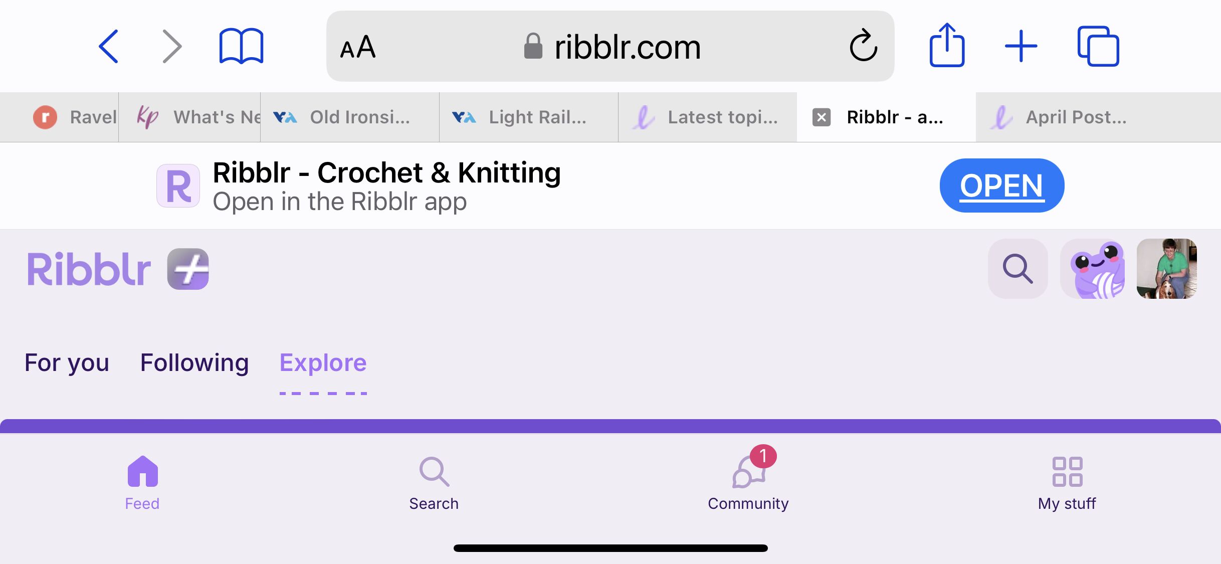 New Ribblr 😔 - Personal spaces 👤 - Ribblr community