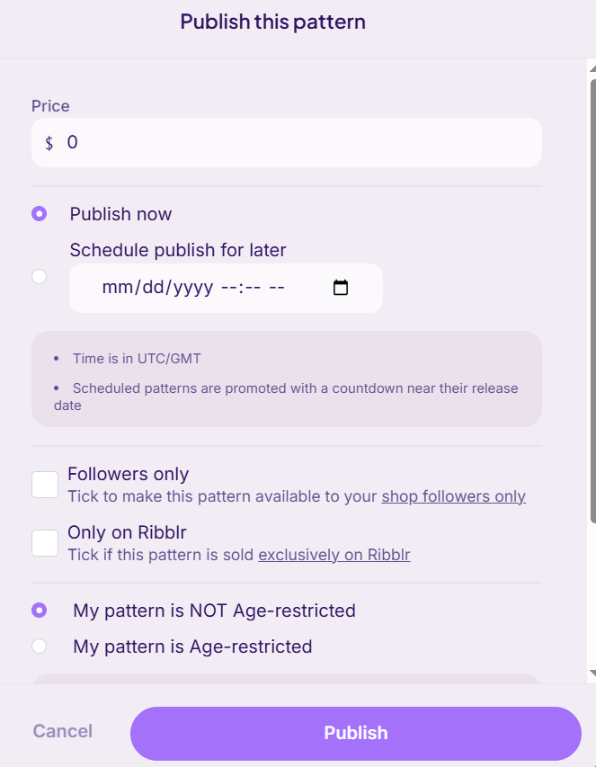 How to upload a pattern? - Support 🖐️ - Ribblr community