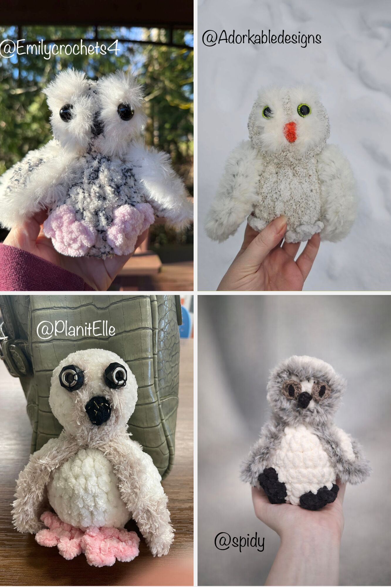  lumi ルミ　バード　owl ふくろう　廃盤品　限定品 Tester appreciation and pattern drop for Lumi the snow owl