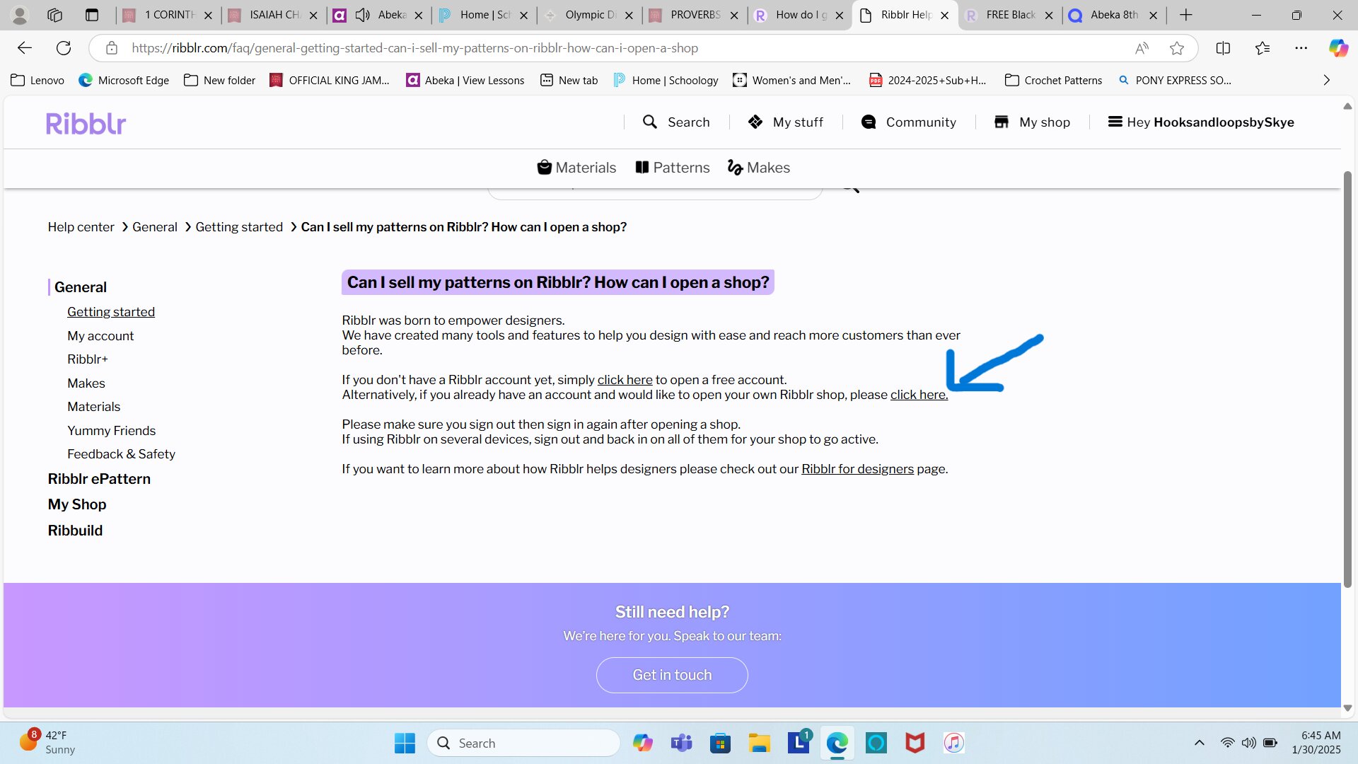 How do I get a shop - Support 🖐️ - Ribblr community