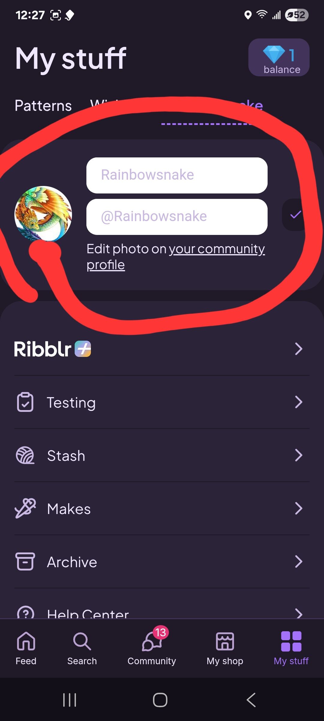 I cant change my username - Support 🖐️ - Ribblr community