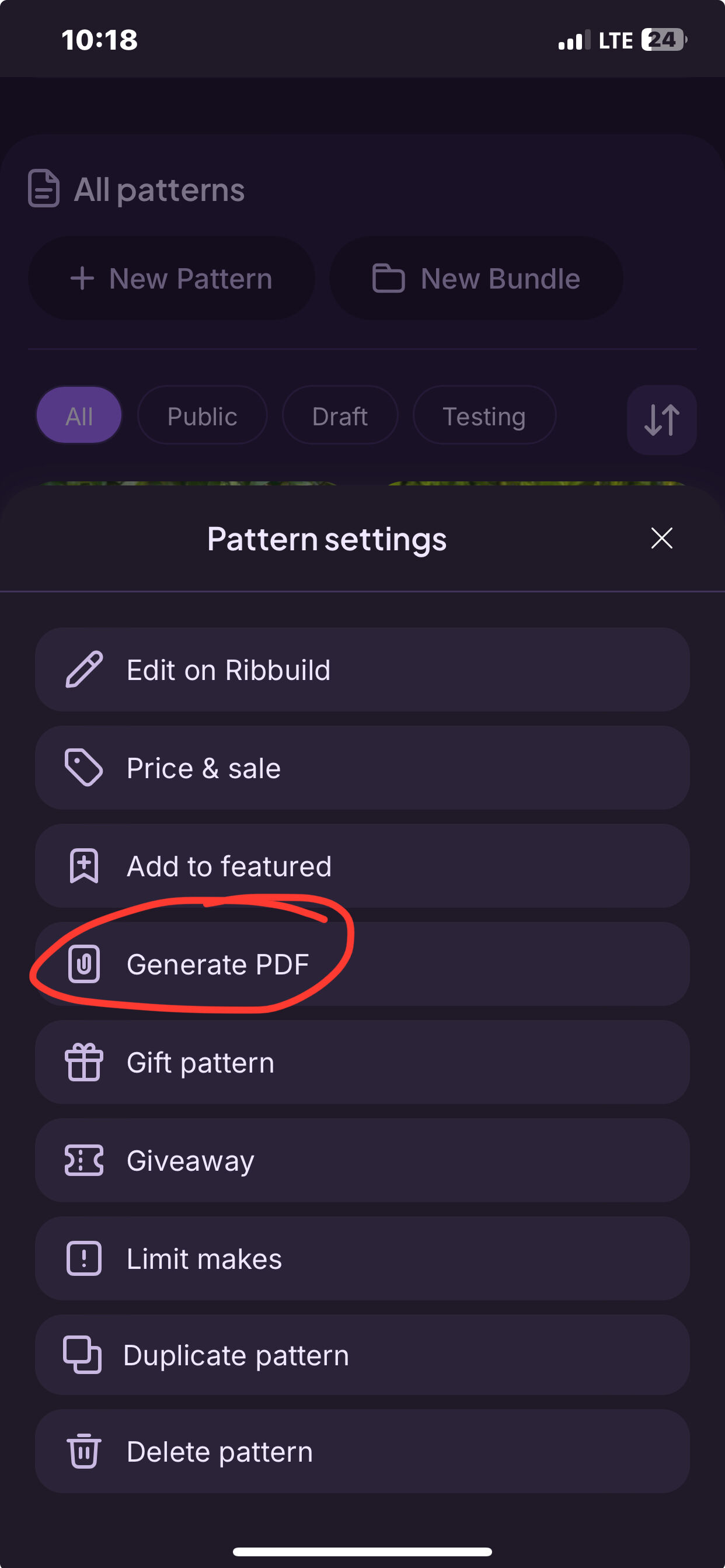 How do I make a PDF for my pattern? - Support 🖐️ - Ribblr community