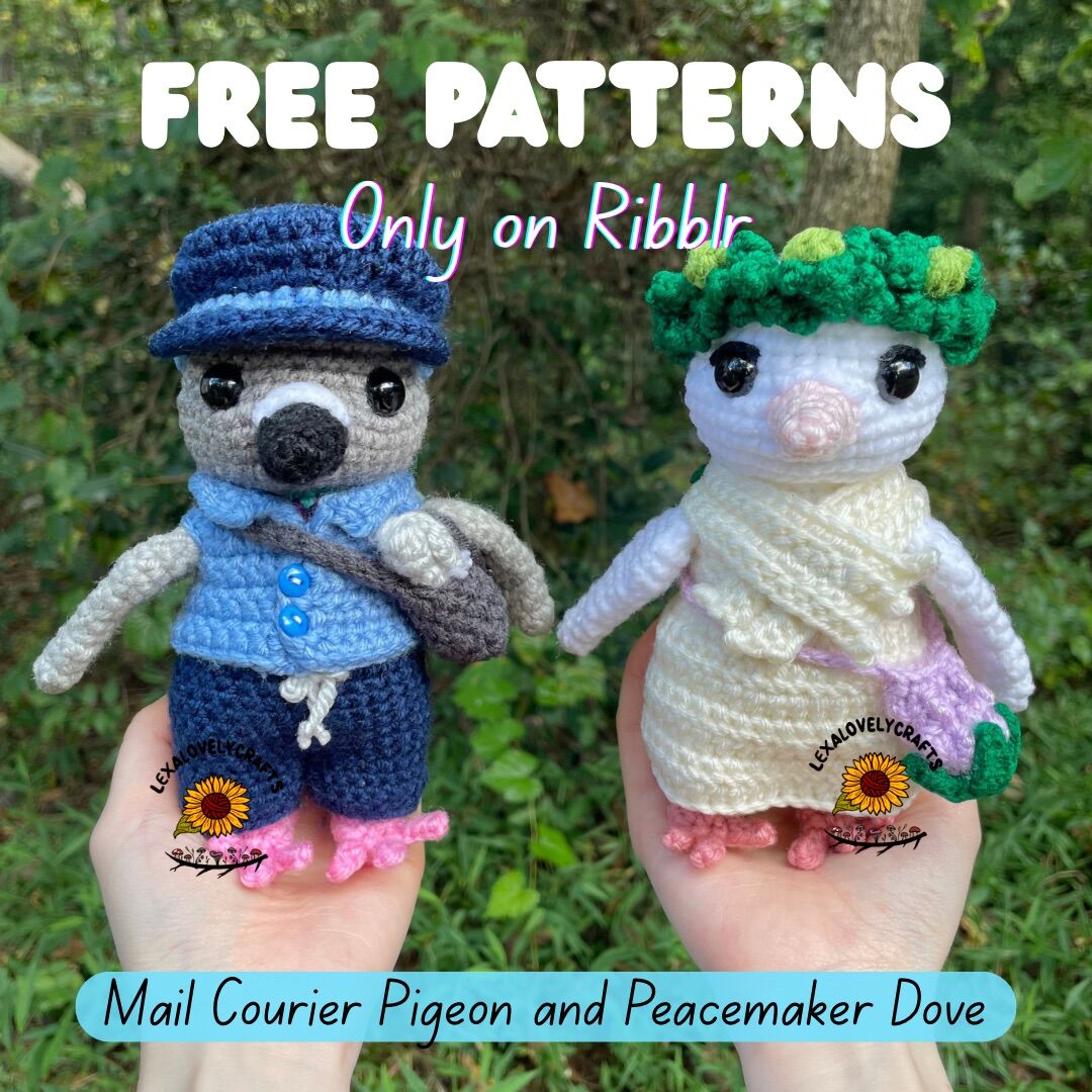 Double Free Pattern Release Pigeon & Dove + [CLOSED] 10k Giveaway ...