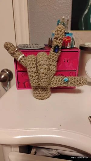 ASL I love you Ring Holder
