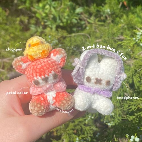 2-in-1 Spring Bun Bun & Fox