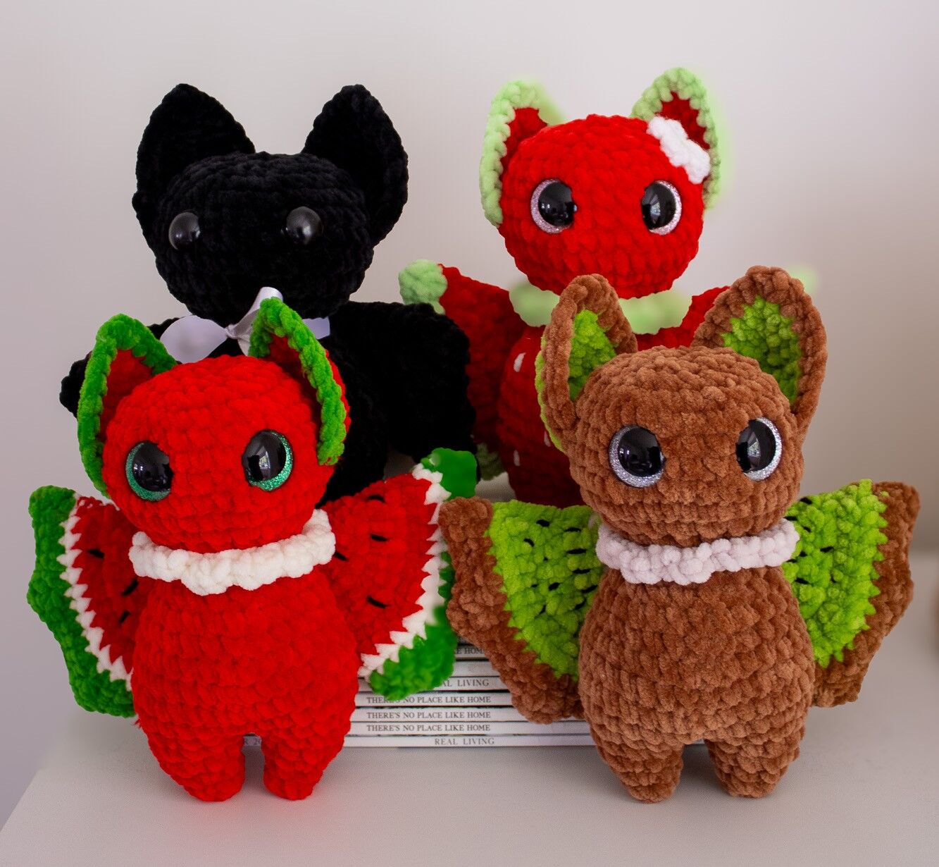 Cute Fruit Bats | Pattern Re-Release! - Crochet 🧶 - Ribblr community