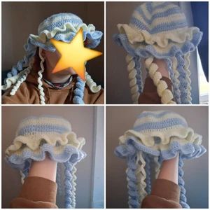 Striped Jellyfish Bucket Hat
