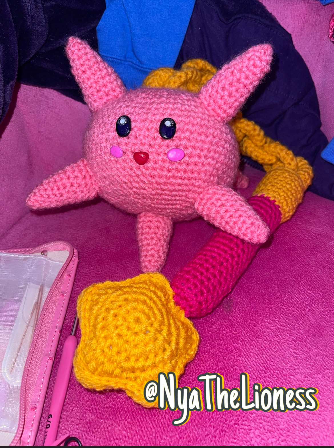 Kirby flail pattern Release !!! - crochet - Ribblr community