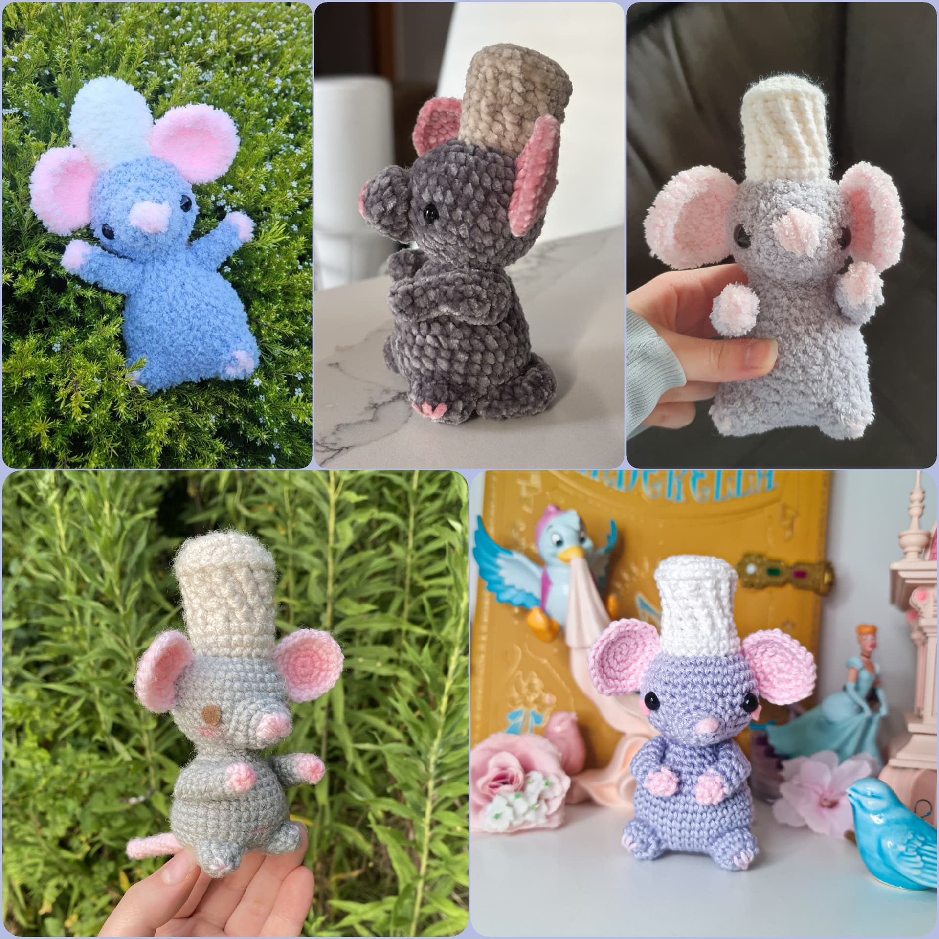 Crochet Remy 🐀Pattern drop for Remy from Ratatouille🐀🍳 - Crochet 🧶 - Ribblr community