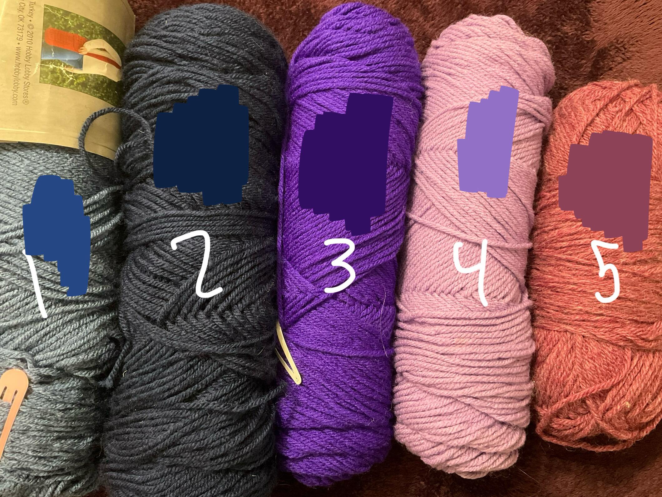 Color Options Crochet Ribblr Community