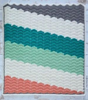 Baby Waves Ripple Blanket