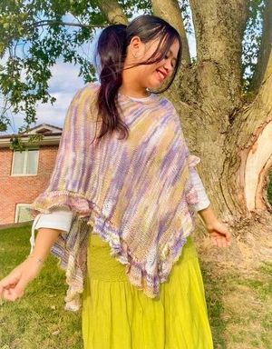 Really Frilly Poncho